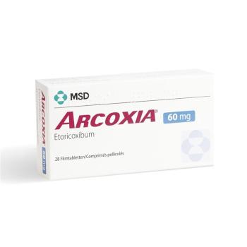 Arcoxia Filmtabletten 60mg 28 Stück